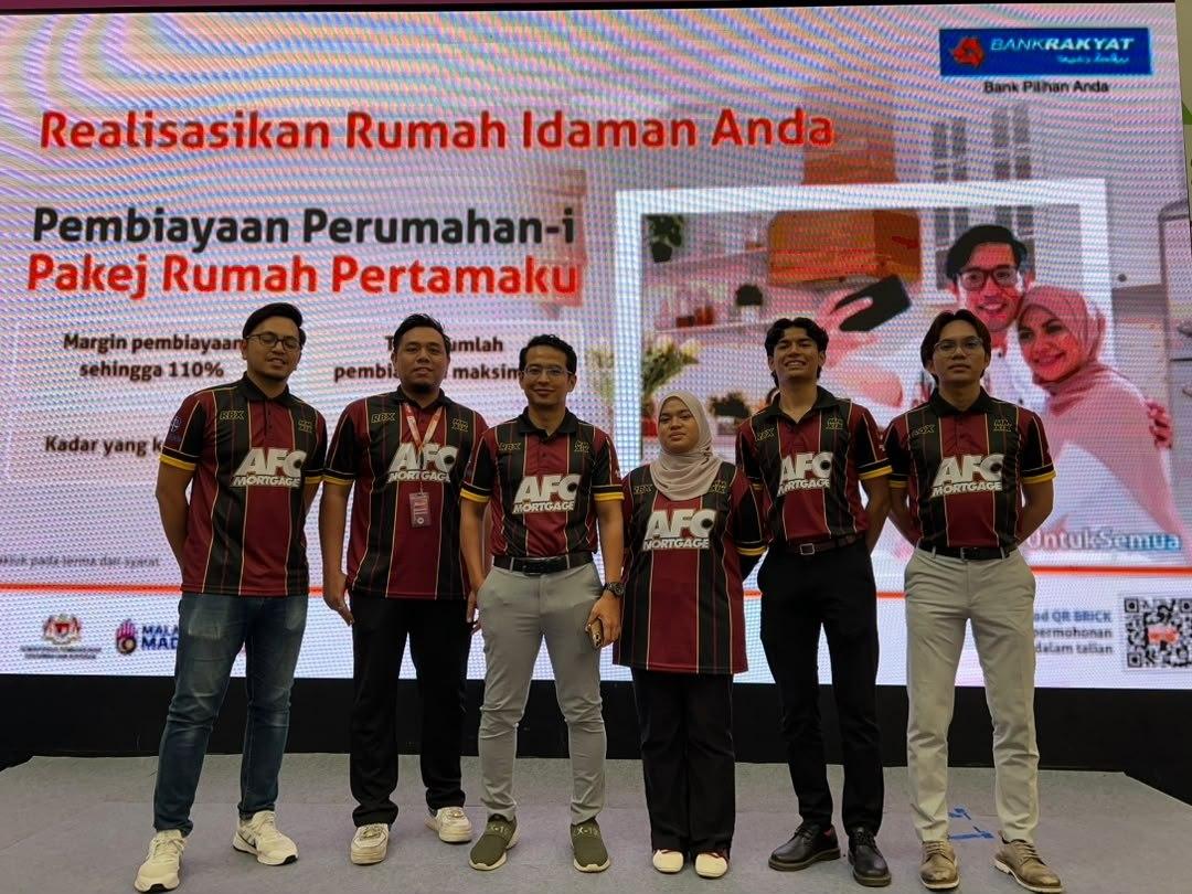 Stage & LED backdrop — Property campaign