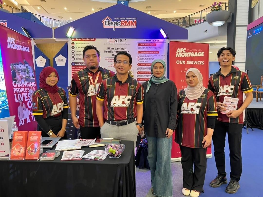 AFC Mortgage booth — EkspoRMM, Melaka